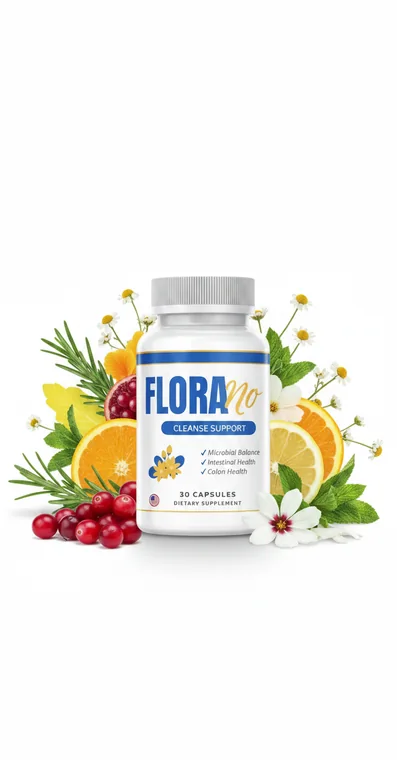 FloraNew bottle with citrus, cranberry and chamomile botanicals